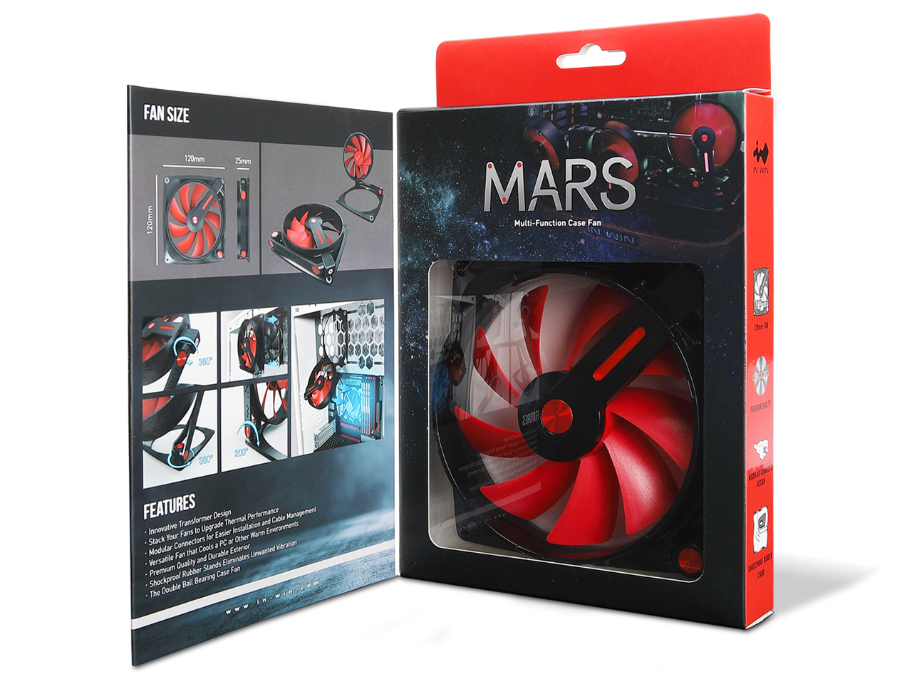MARSFAN-1PK-RED [Black/Red]