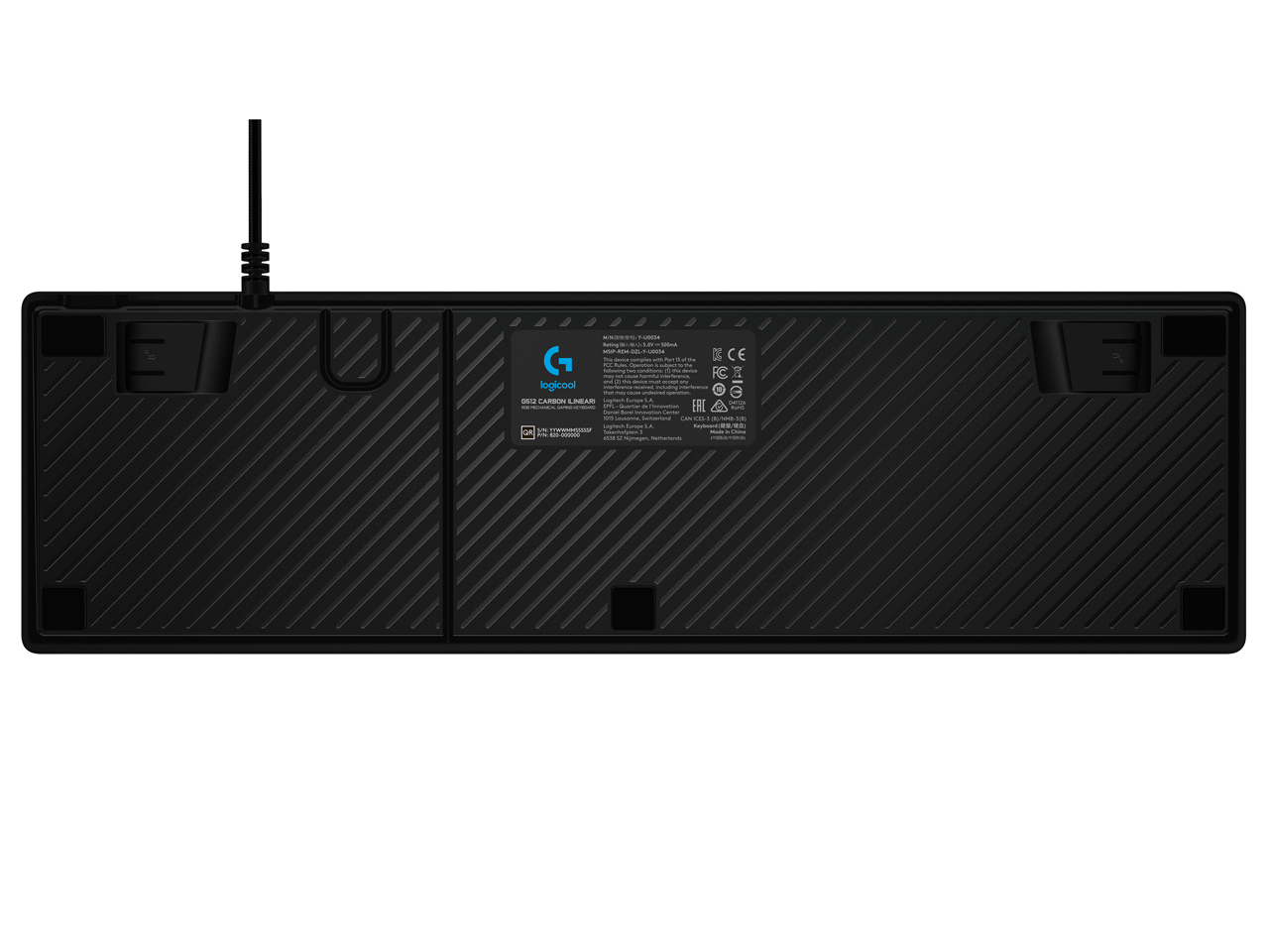 G512 Carbon RGB Mechanical Gaming Keyboard (Linear) G512-LN [�J�[�{���u���b�N]