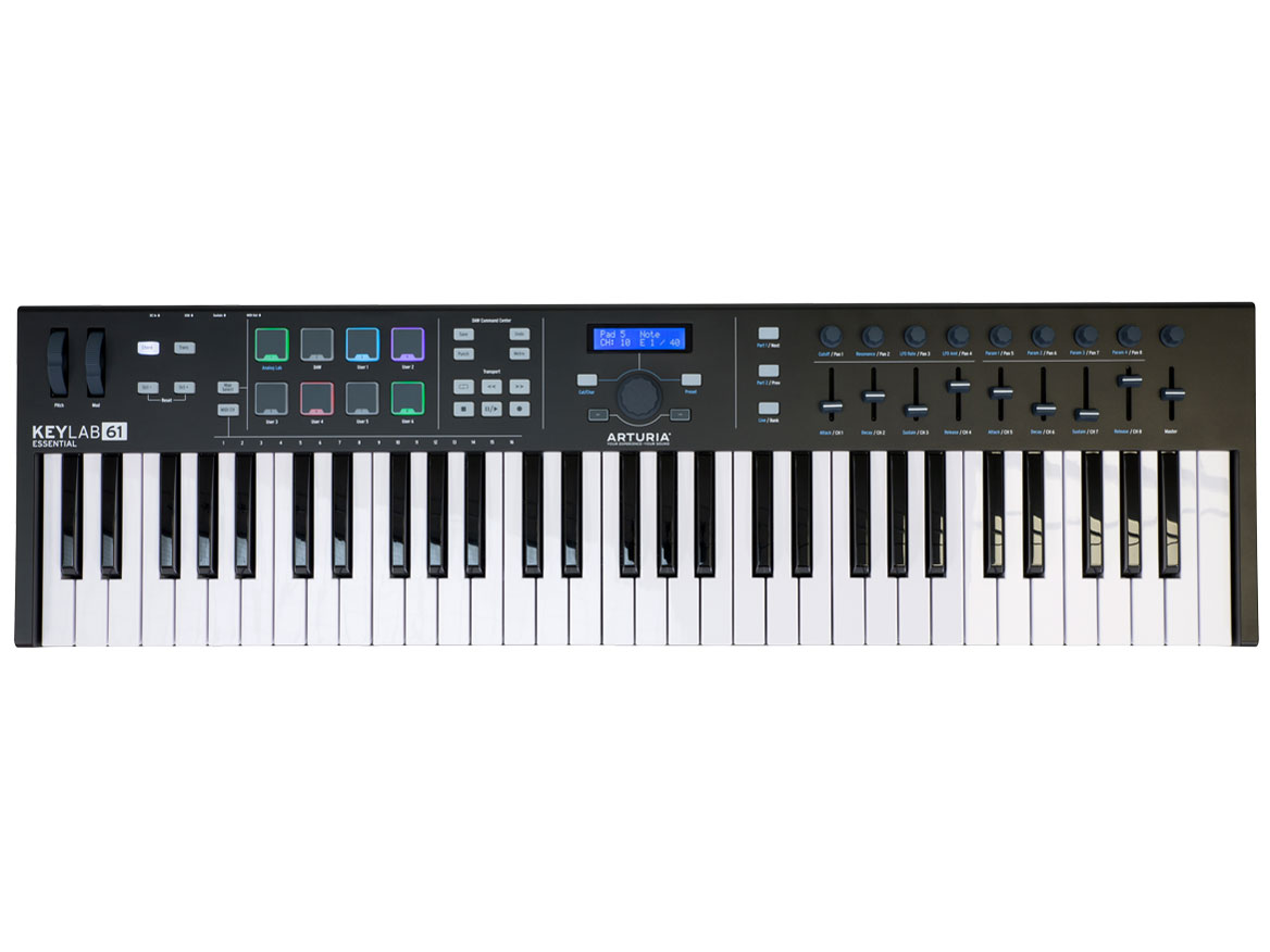 KEYLAB Essential 61 [Black] �̐��i�摜