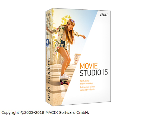 VEGAS Movie Studio 15 �̐��i�摜