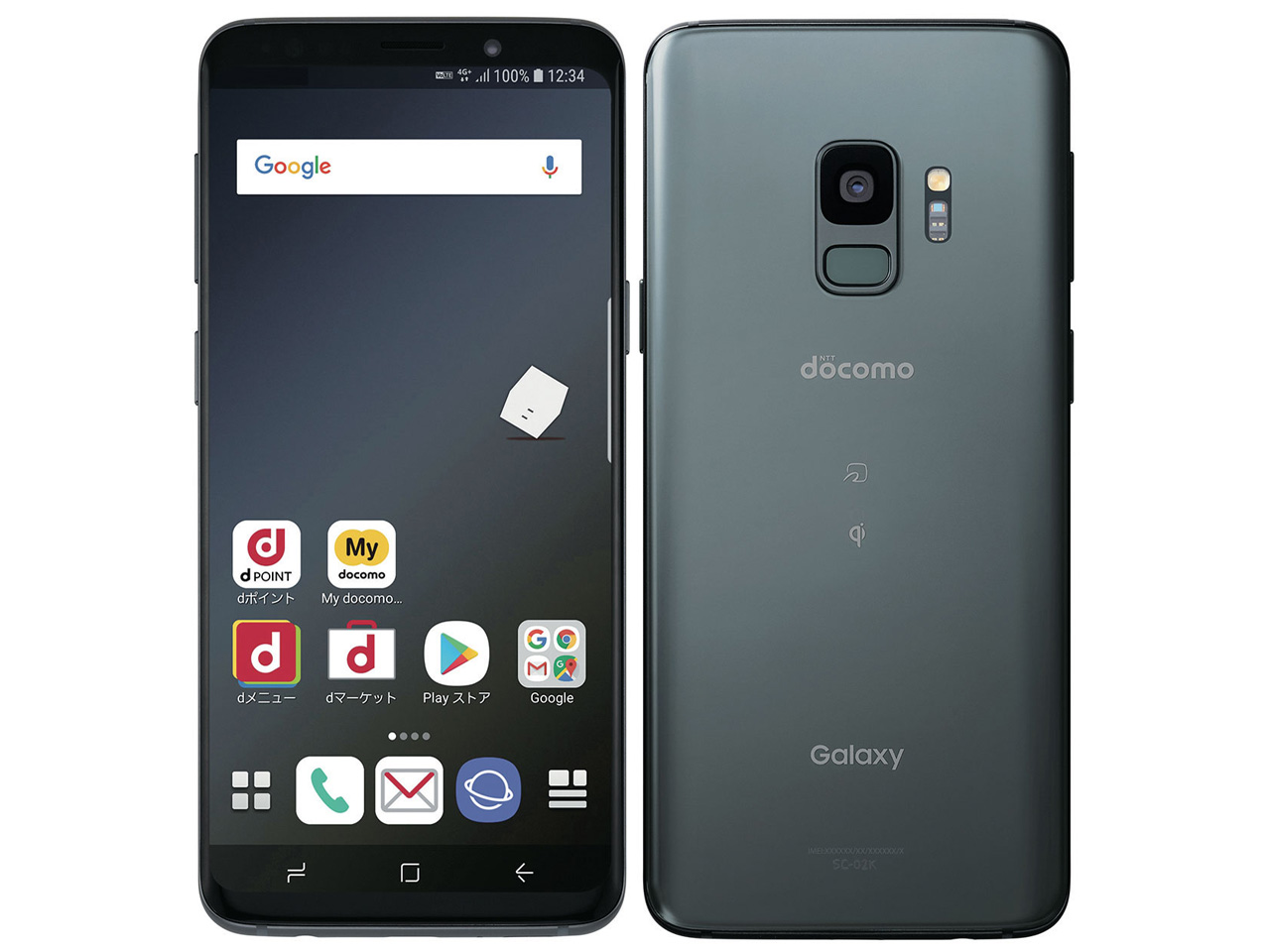 価格.com - Galaxy S9 SC-02K docomo [Titanium Gray] の製品画像
