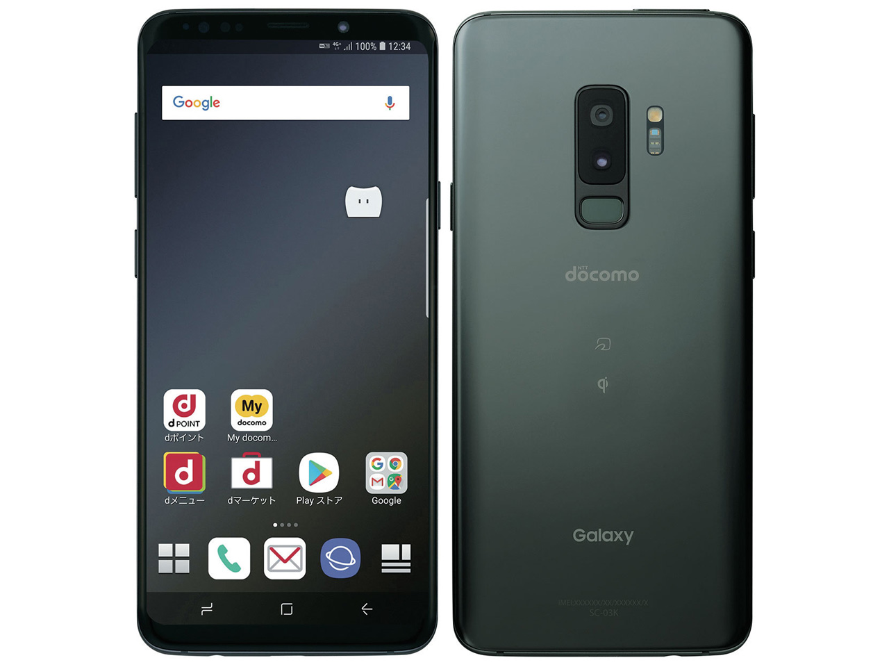 Galaxy S9+ SC-03K docomo [Titanium Gray] �̐��i�摜