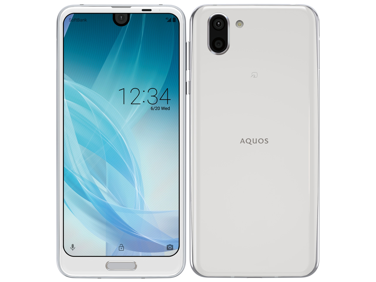 AQUOS R2 SoftBank [�v���`�i�z���C�g] �̐��i�摜
