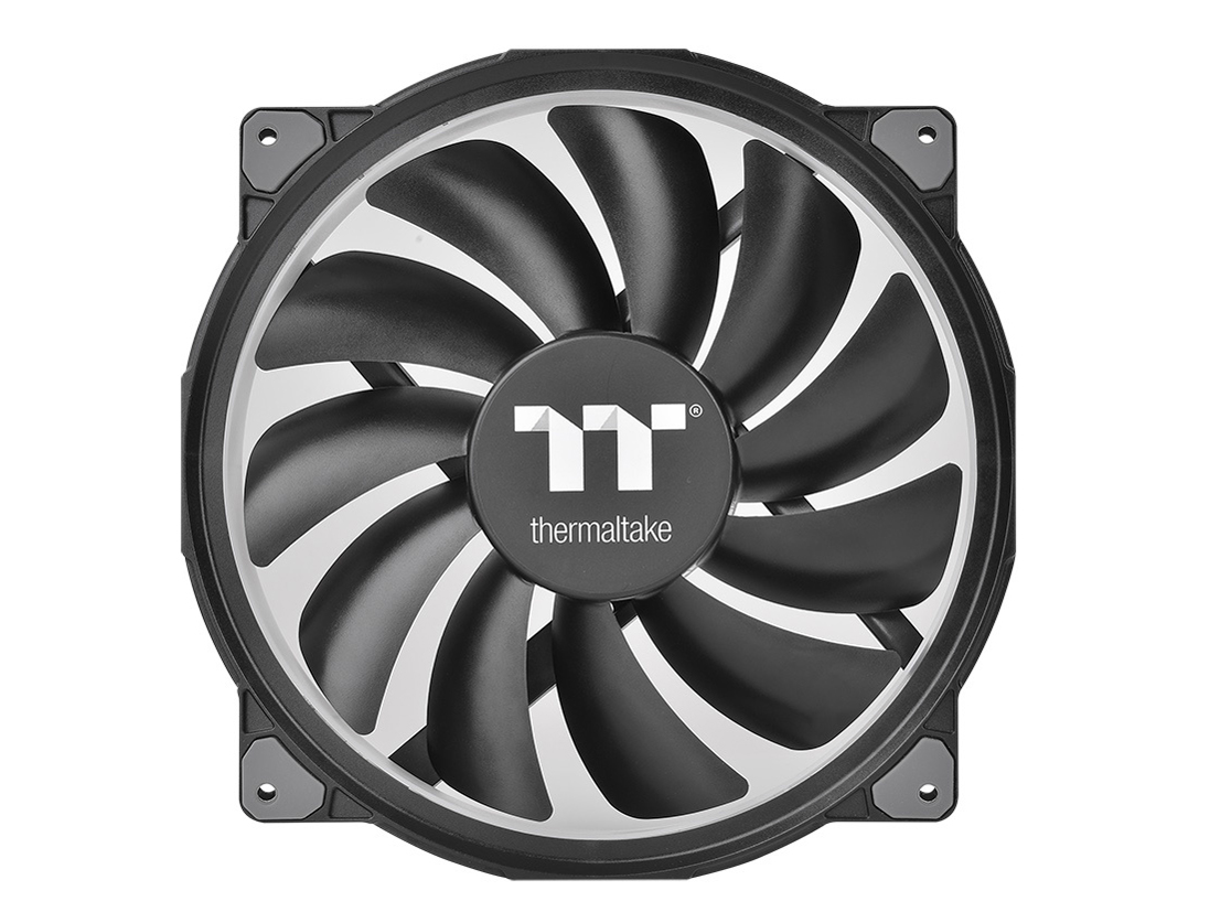 Riing Plus 20 RGB Radiator Fan TT Premium Edition Single pack No Controller CL-F070-PL20SW-A �̐��i�摜