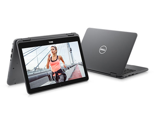 Inspiron 11 3000 2 in 1 �X�^���_�[�h�E�^�b�`�p�l�� 4GB�������E500GB HDD���ڃ��f��(3�N�ێ�t) [�O���[]