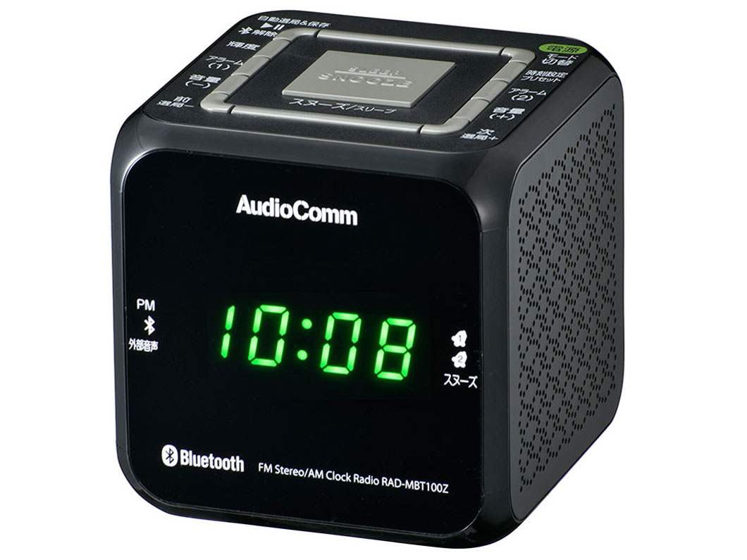 AudioComm RAD-MBT100Z-K [�u���b�N] �̐��i�摜