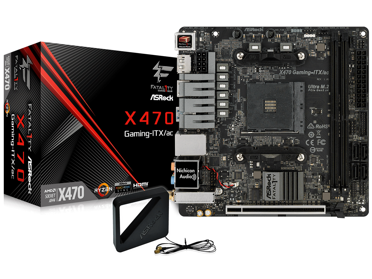 Fatal1ty X470 Gaming-ITX/ac