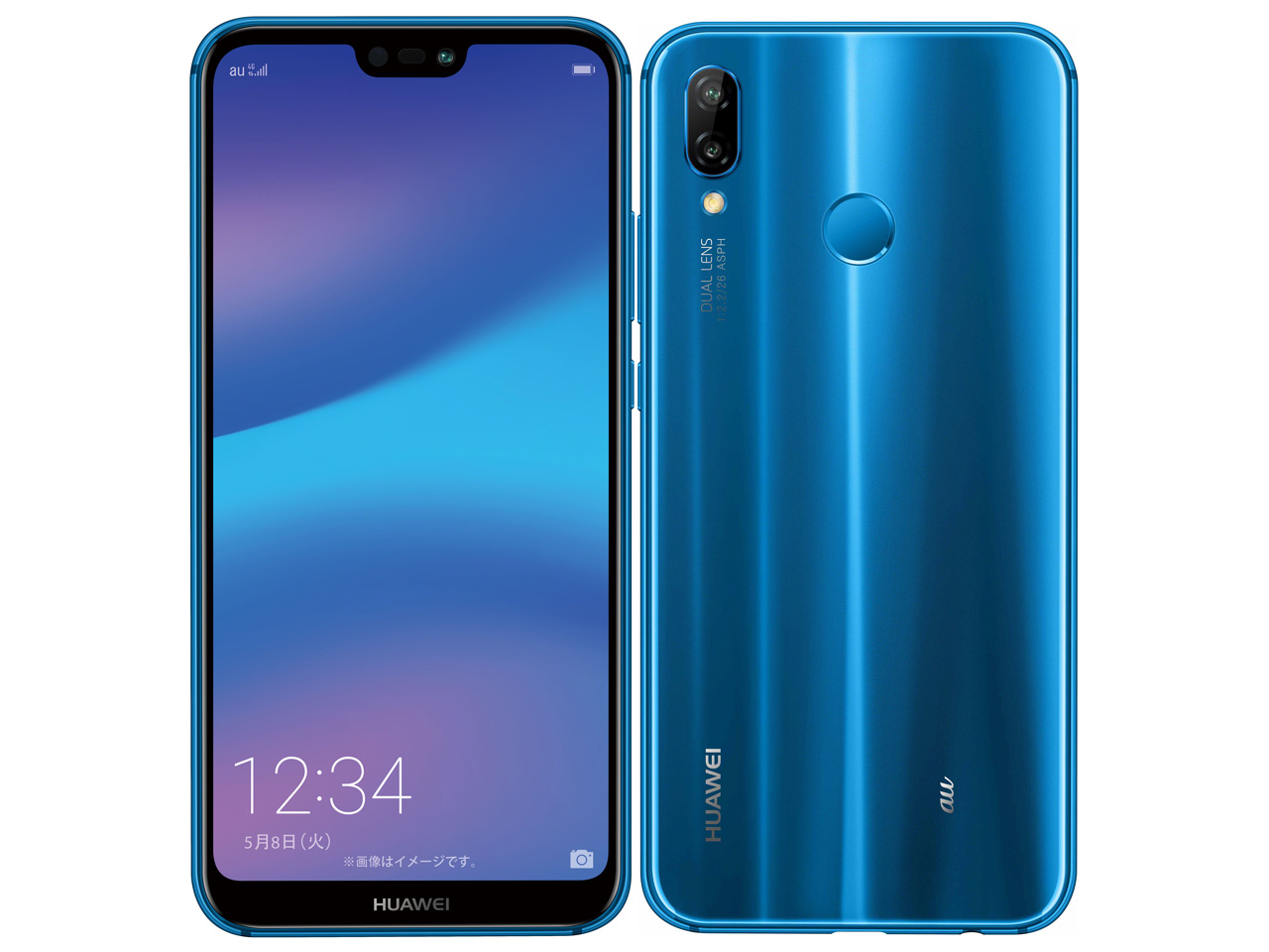 HUAWEI P20 lite HWV32 au [�N���C���u���[] �̐��i�摜