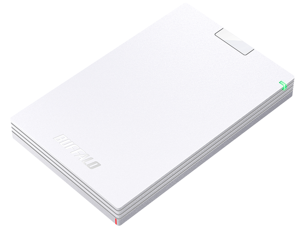 MiniStation HD-PCG1.0U3-BWA [�z���C�g]