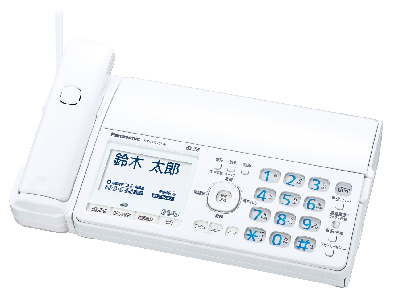 �w�{��2�x ���������� KX-PD515DL-W [�z���C�g] �̐��i�摜