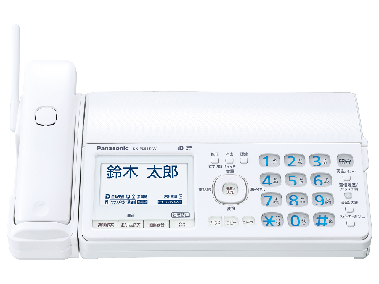 ���������� KX-PD515DW-W [�z���C�g]