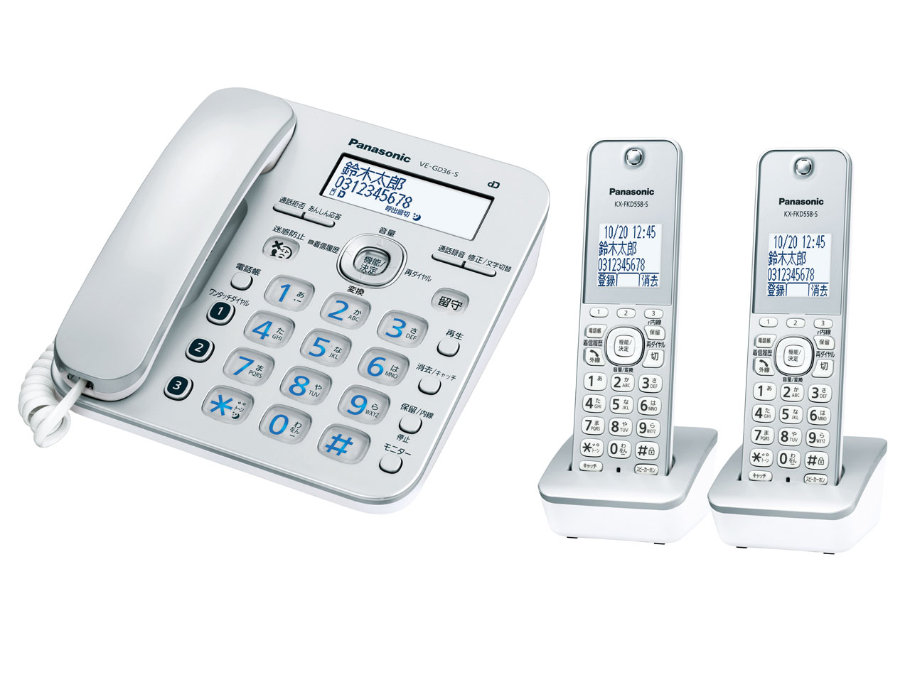 RU�ERU�ERU VE-GD36DW-S [�V���o�[] �̐��i�摜