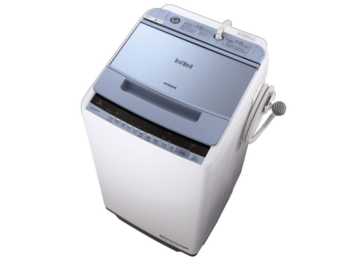 【送料込】HITACHI BW-V70C(A) 洗濯機 7kg 2018年製 日立 ビートウォッシュ BW-V70C 価格比較 - 価格.com