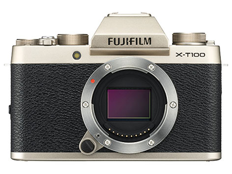 フジフイルム X-T100 ボディ シャンパンゴールド　FUJIFILM 富士フイルム FUJIFILM X-T100 ボディ [シャンパンゴールド