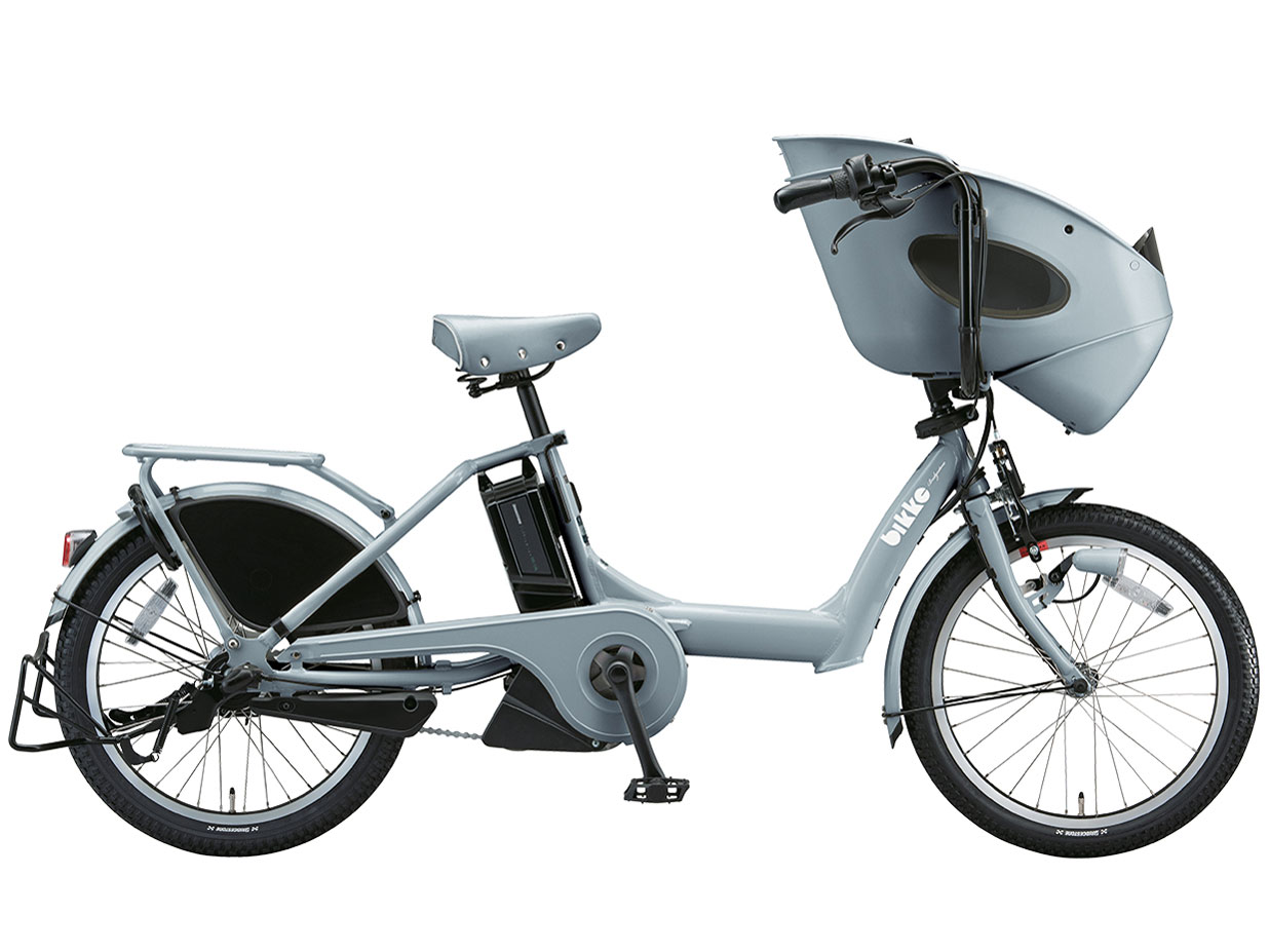 ブリヂストン bikke POLAR e BP0C49 [T.レトログリーン] + 専用
