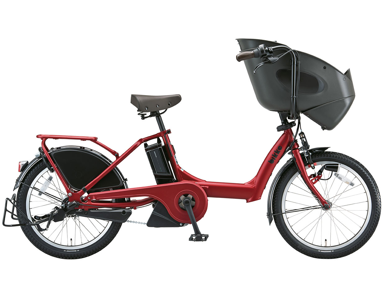 ブリヂストン bikke POLAR e BP0C49 [T.レトロレッド] + 専用