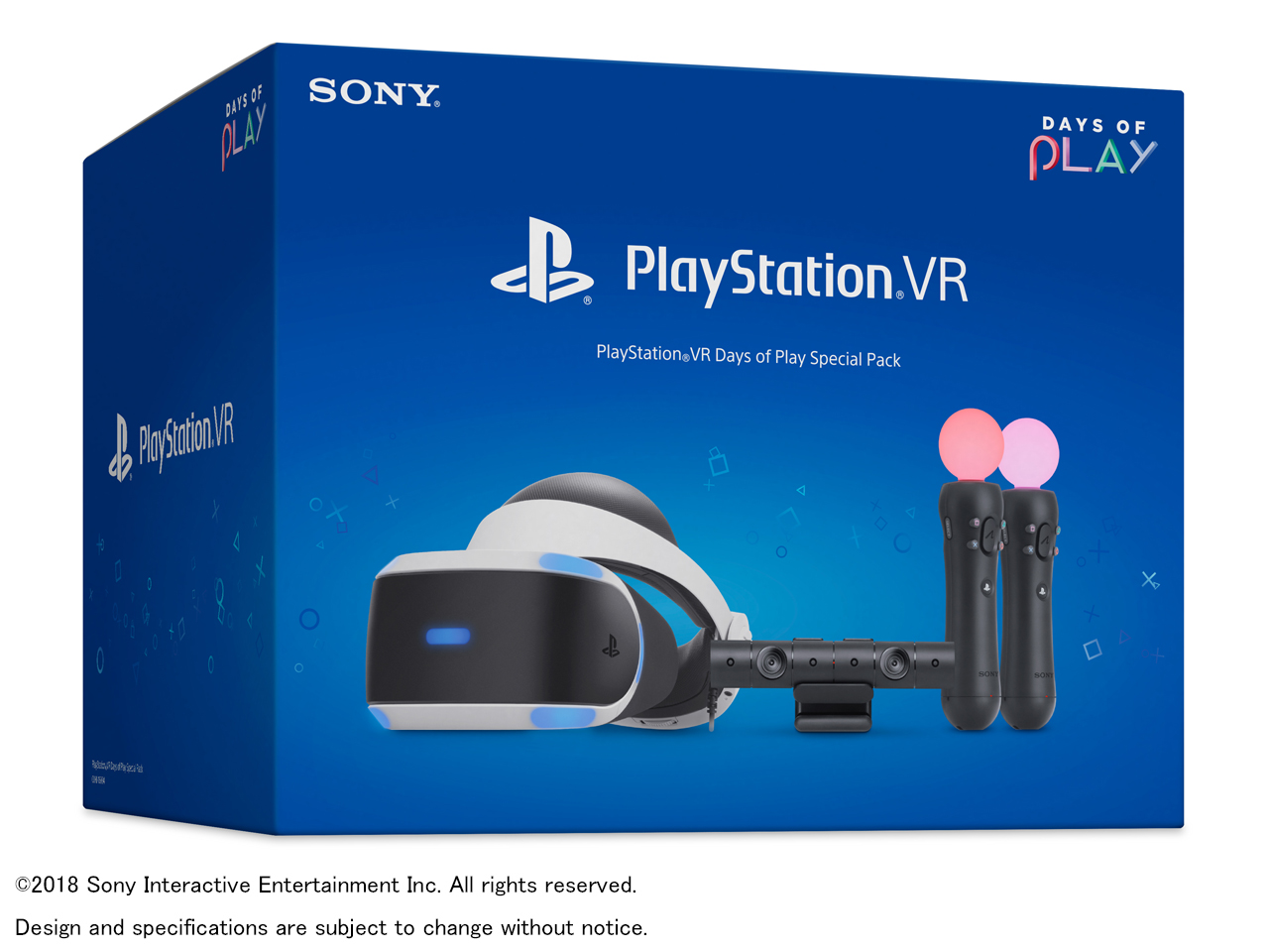 価格.com - 『パッケージ』 PlayStation VR Days of Play Special Pack CUHJ-16004 の製品画像