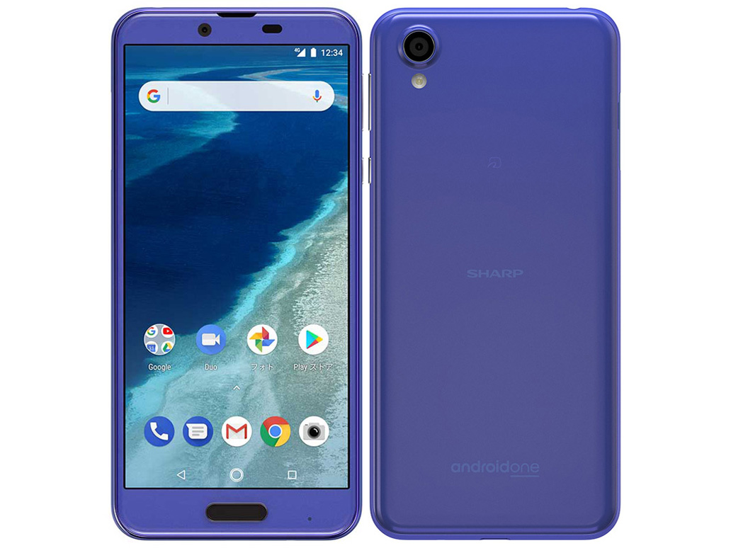 Android One X4 ���C���o�C�� [�I�[�V�����u���[] �̐��i�摜