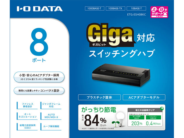 ETG-ESH08KC [�u���b�N]