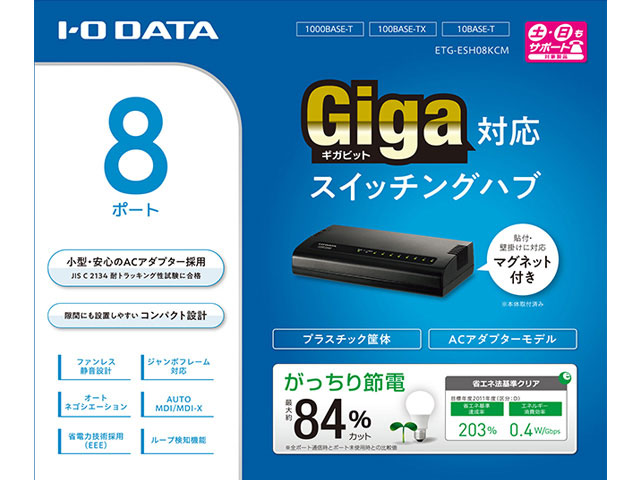 ETG-ESH08KCM [�u���b�N]