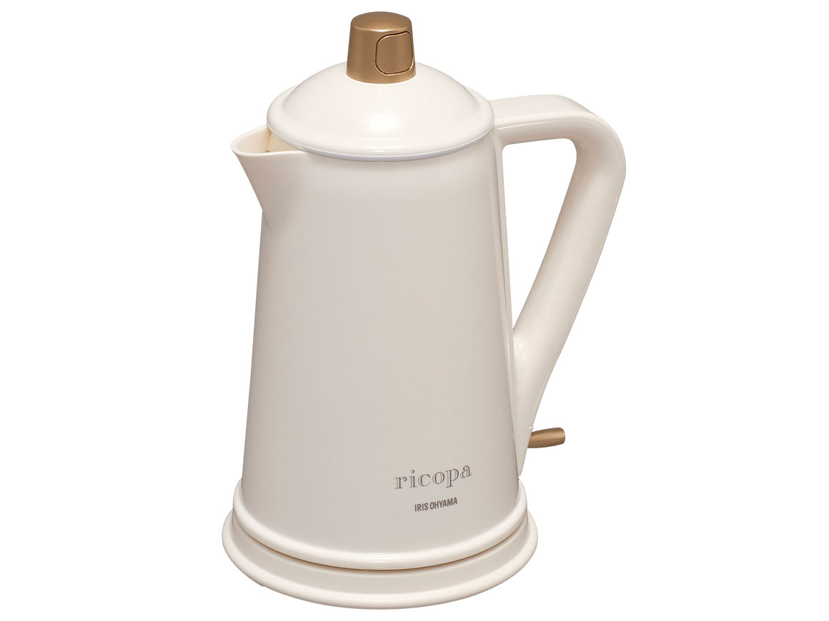 アイリスオーヤマ 電気ケトル ricopa アイボリー IKE-R800-C bestexcel_p568683