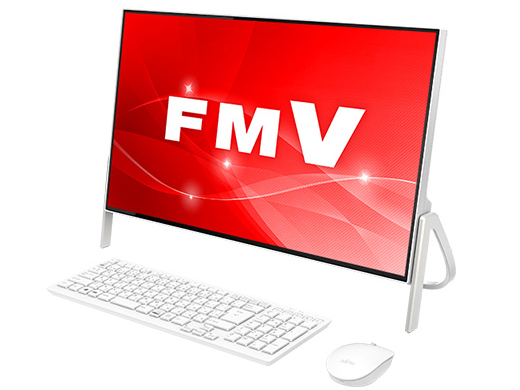 FMV ESPRIMO FH�V���[�Y WF1/C2 KC_WF1C2_A016 Core i7�E������8GB�EOffice���ڃ��f�� [�z���C�g] �̐��i�摜