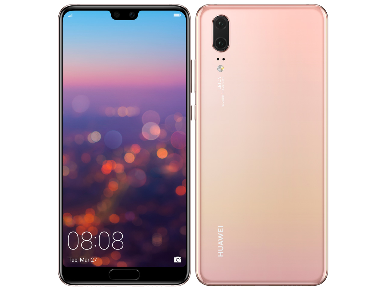 HUAWEI P20 SIM�t���[ [�s���N�S�[���h] �̐��i�摜