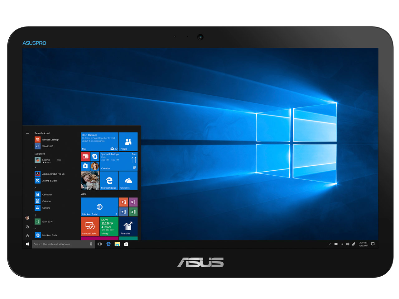 ASUSPRO All-in-One PC V161GA V161GAT-N4PROBLK [�u���b�N]
