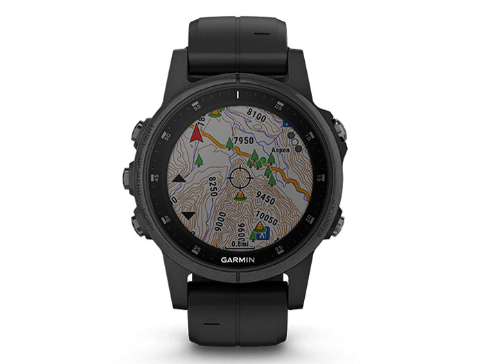 fenix 5S Plus 010-01987-77 [Sapphire Black]