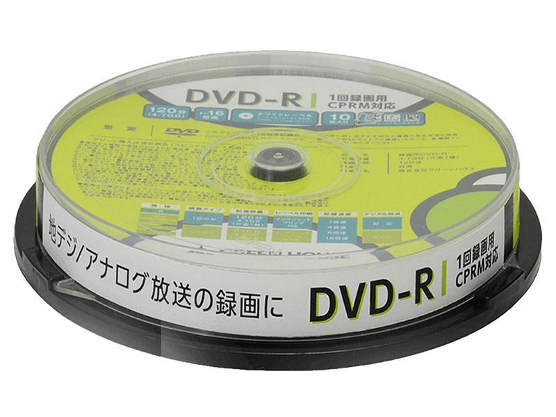 GH-DVDRCB10 [DVD-R 16�{�� 10���g] �̐��i�摜