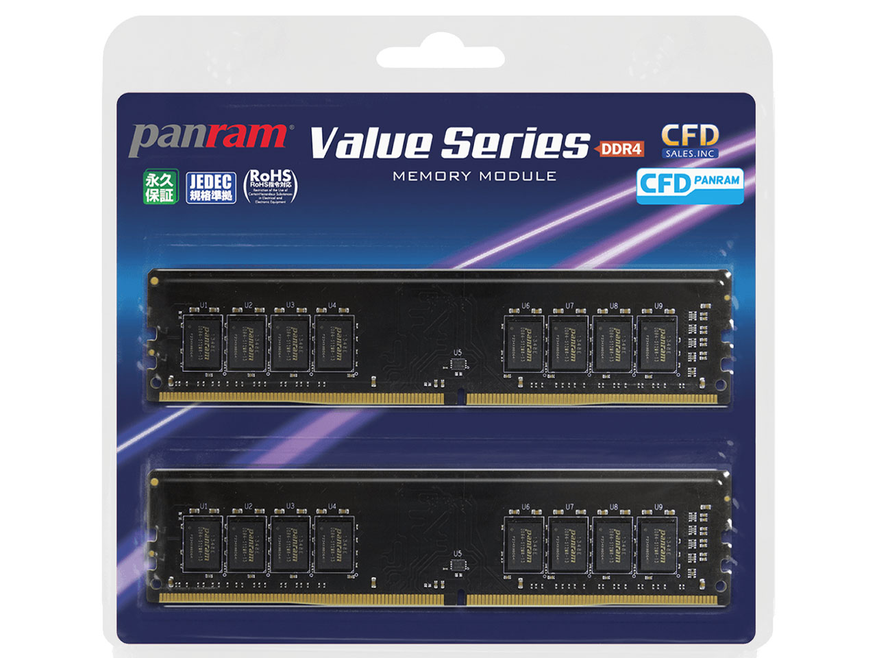 W4U2666PS-4GC19 [DDR4 PC4-21300 4GB 2���g] �̐��i�摜