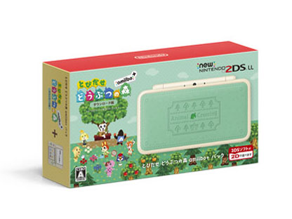 New�j���e���h�[2DS LL �Ƃт��� �ǂ��Ԃ̐X amiibo+�p�b�N