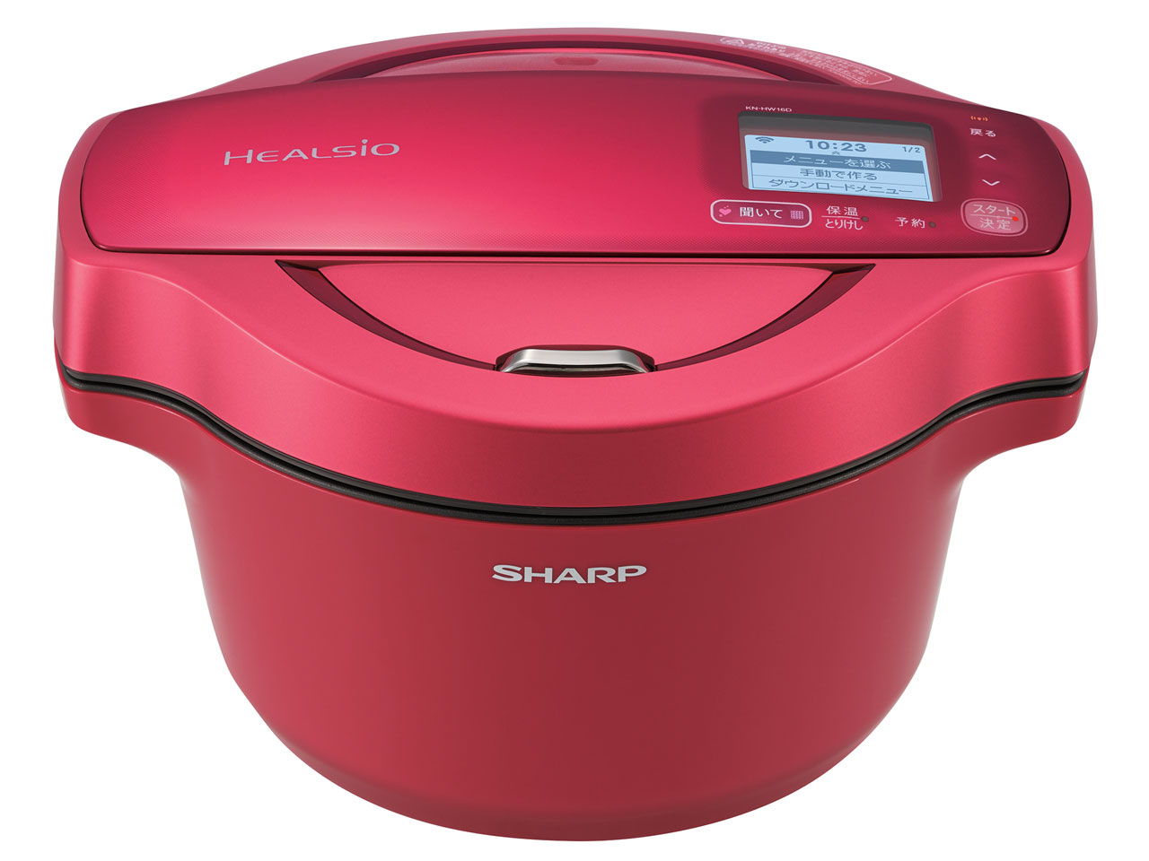 未使用品】SHARP ヘルシオ ホットクック KN-HT99B-R シャープ - 生活家電