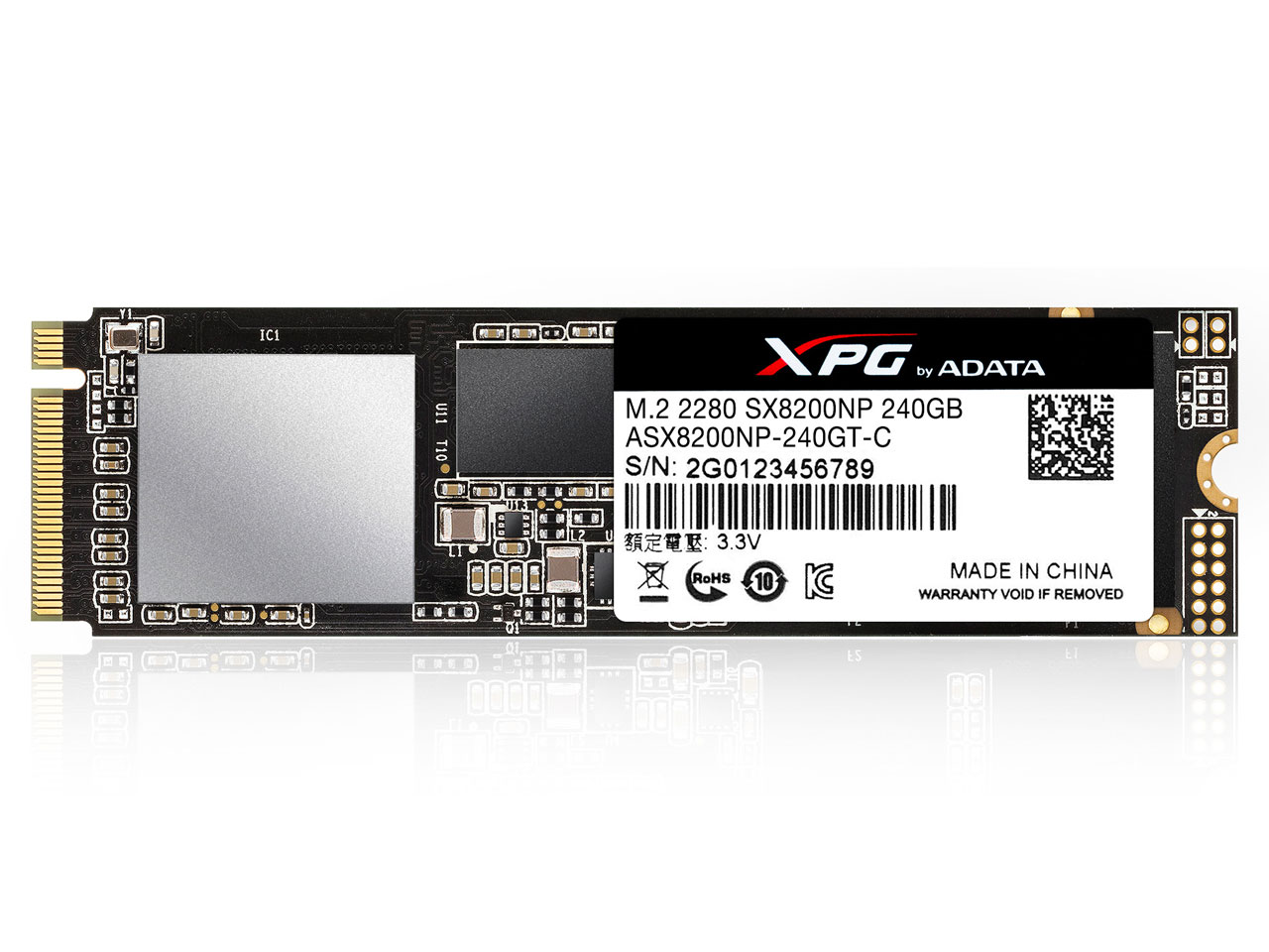 XPG SX8200 ASX8200NP-240GT-C �̐��i�摜