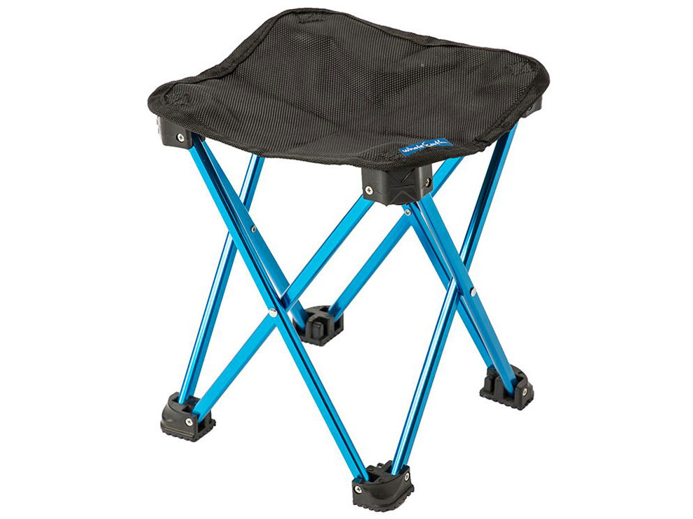 ホールアース COMPACT HANDY CHAIR WE27DC10 [Black×Blue]