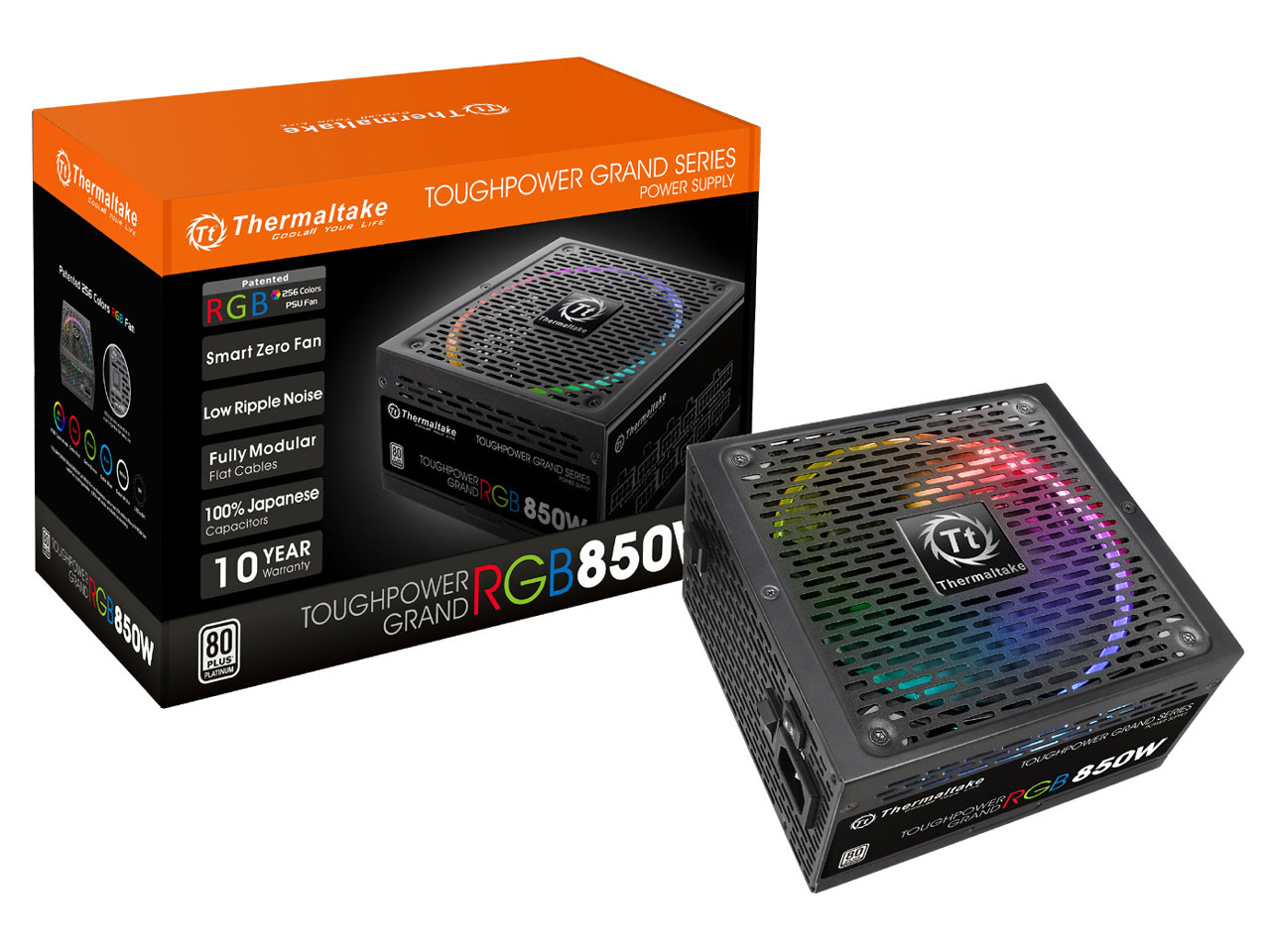 Toughpower Grand RGB 850W Platinum PS-TPG-0850F1FAPJ-1 [Black]