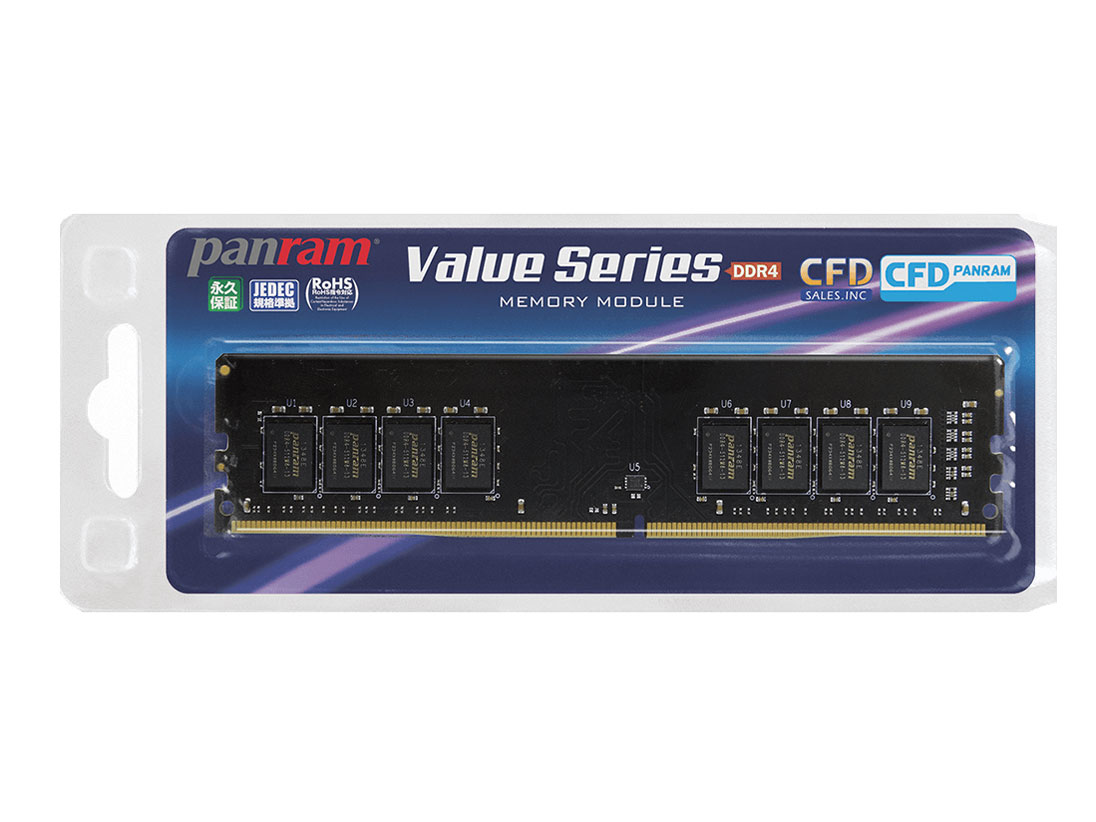 D4U2400PS-4GC17 [DDR4 PC4-19200 4GB] �̐��i�摜