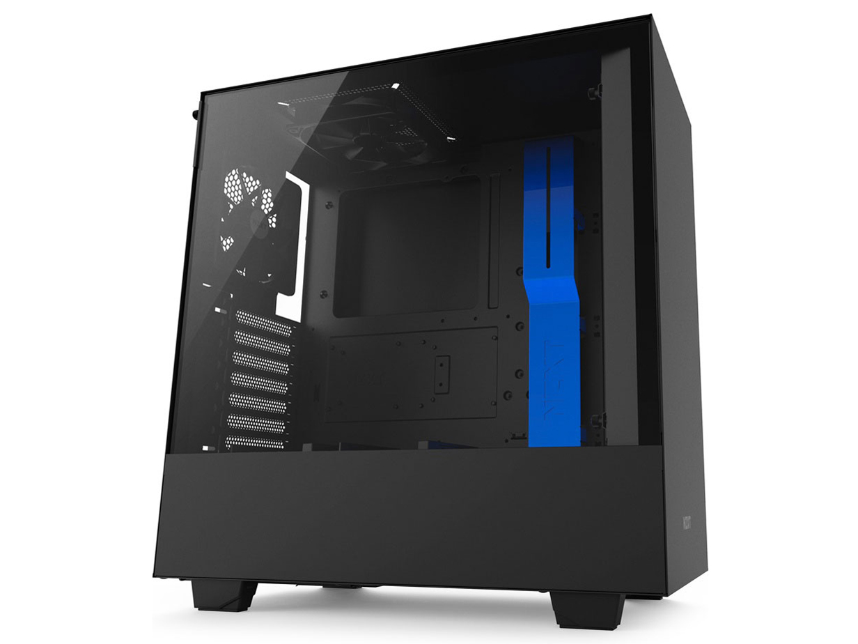 【新品未開封】NZXT H500 ネイキッドモデル CA-H500B-W1 NZXT H500 ATX Mid Tower Case (CA-H500B-W1) - PCPartPicker