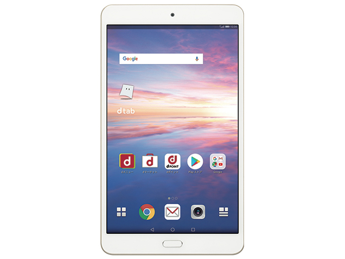 DA1177 ドコモ　D tab d-02Ｋ　極美品 DA1177 ドコモ D tab d-02K 極美品 HUAWEI dtab Compact d-02K