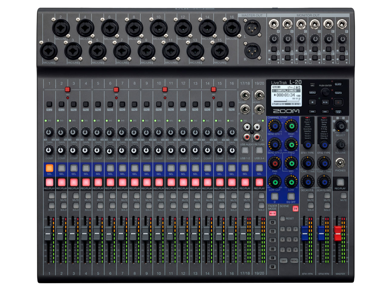 LiveTrak L-20 �̐��i�摜