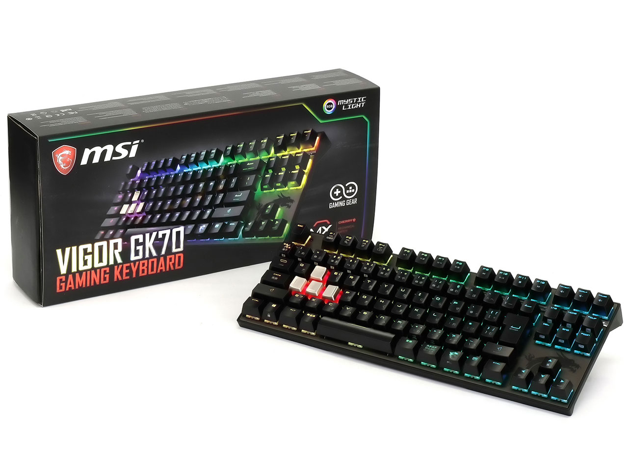 Vigor GK70 CS JP �V���o�[�� [�u���b�N]