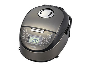 IHジャー炊飯器〈炊きたて〉（3合炊）(サテンブラック)/JPF-A550-K Amazon | タイガー：IHジャー炊飯器〈炊きたて〉（3合炊