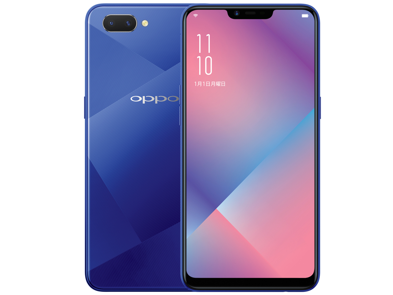 OPPO R15 Neo 3GB�������[ SIM�t���[ [�_�C�������h�u���[] �̐��i�摜