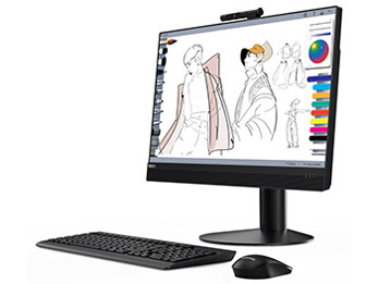 ThinkCentre M920z All-In-One 10S6CTO1WW Core i5�E8GB�������[�E1TB HDD���� �}���`�^�b�`�Ή� �p�t�H�[�}���X �̐��i�摜
