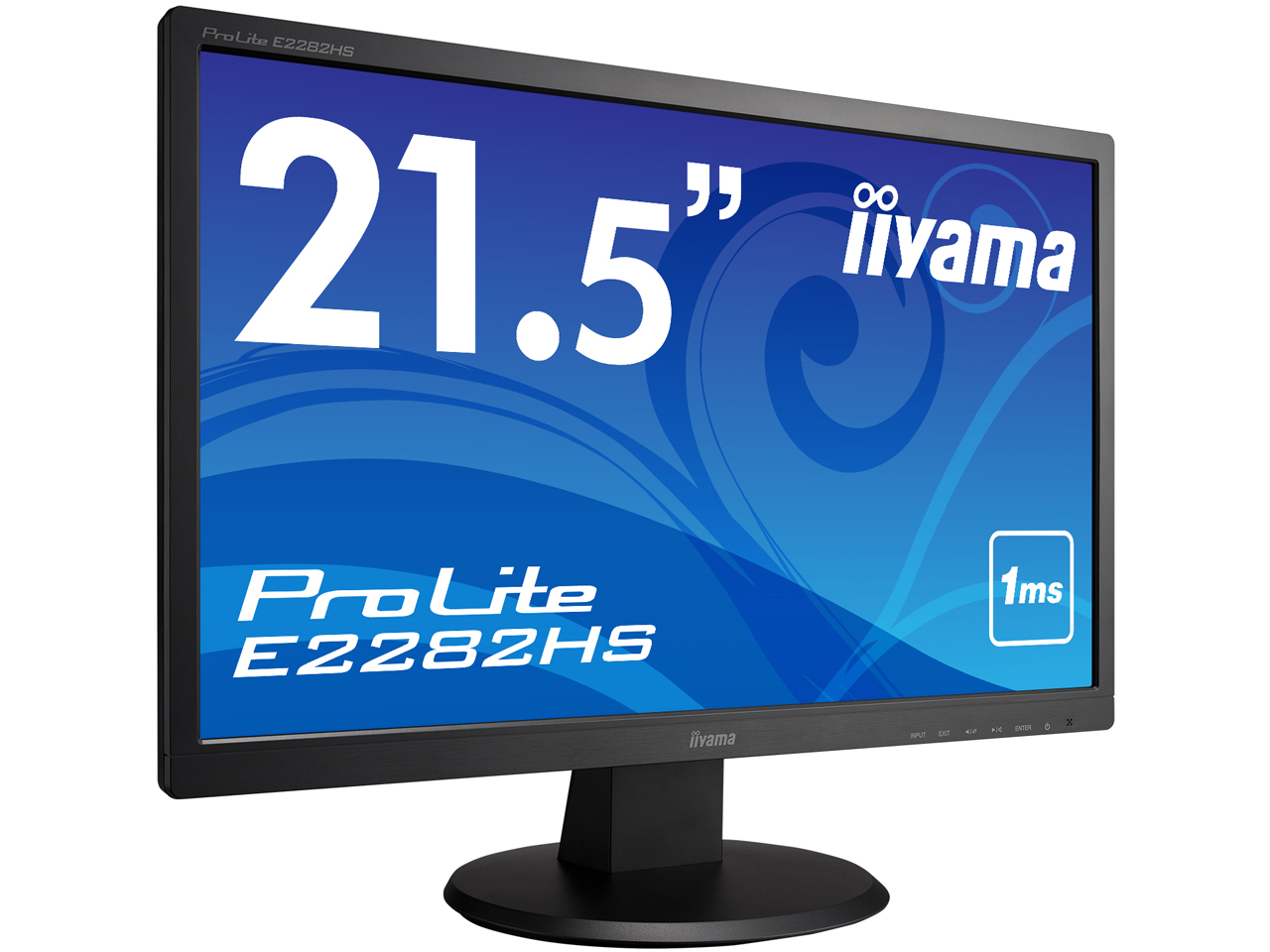 ProLite E2282HS E2282HS-B1 [21.5�C���` �}�[�x���u���b�N]