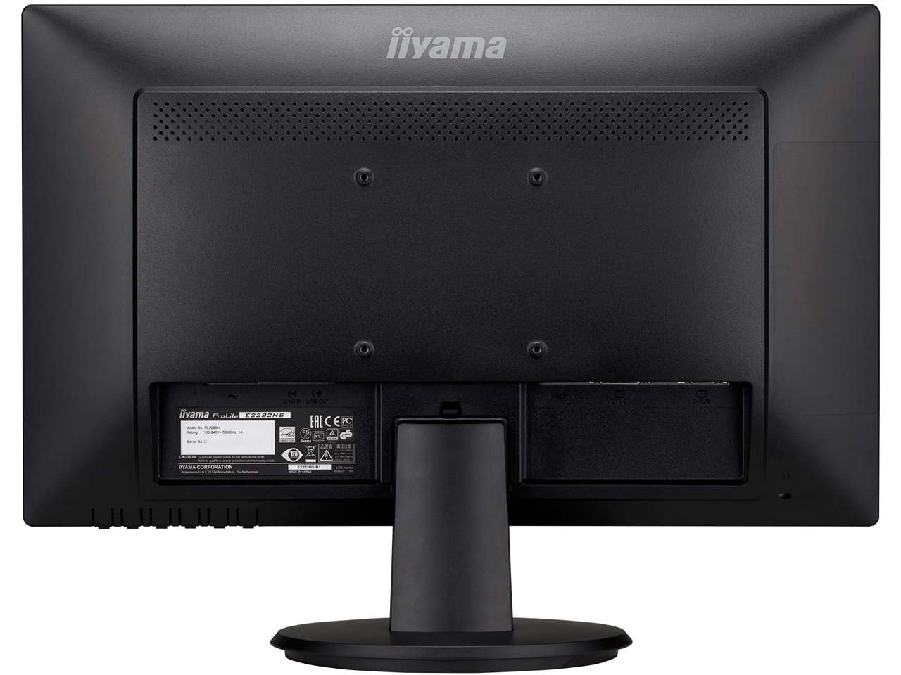 ProLite E2282HS E2282HS-B1 [21.5�C���` �}�[�x���u���b�N]