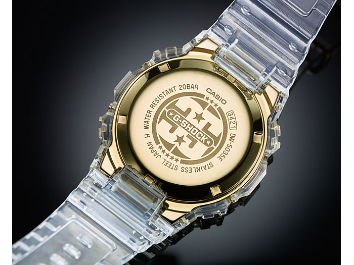 G-SHOCK 35���N�L�O���f�� �O���C�V�A �S�[���h DW-5035E-7JR