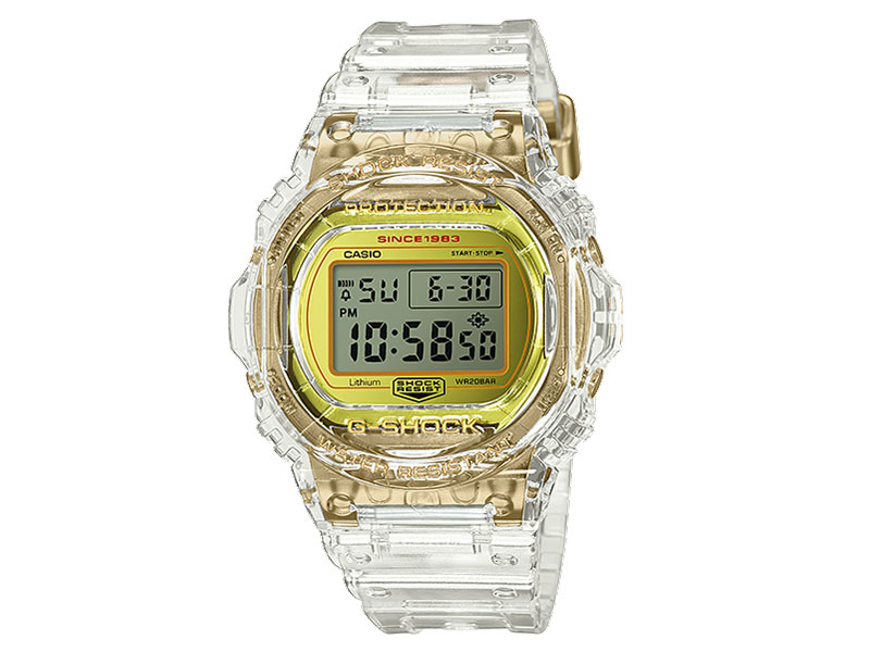 G-SHOCK 35���N�L�O���f�� �O���C�V�A �S�[���h DW-5735E-7JR �̐��i�摜