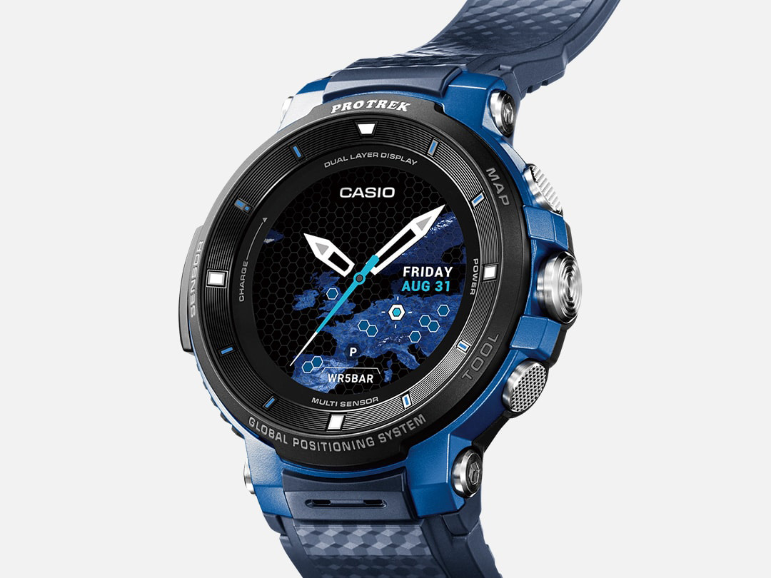 Smart Outdoor Watch PRO TREK Smart WSD-F30-BU [�u���[]
