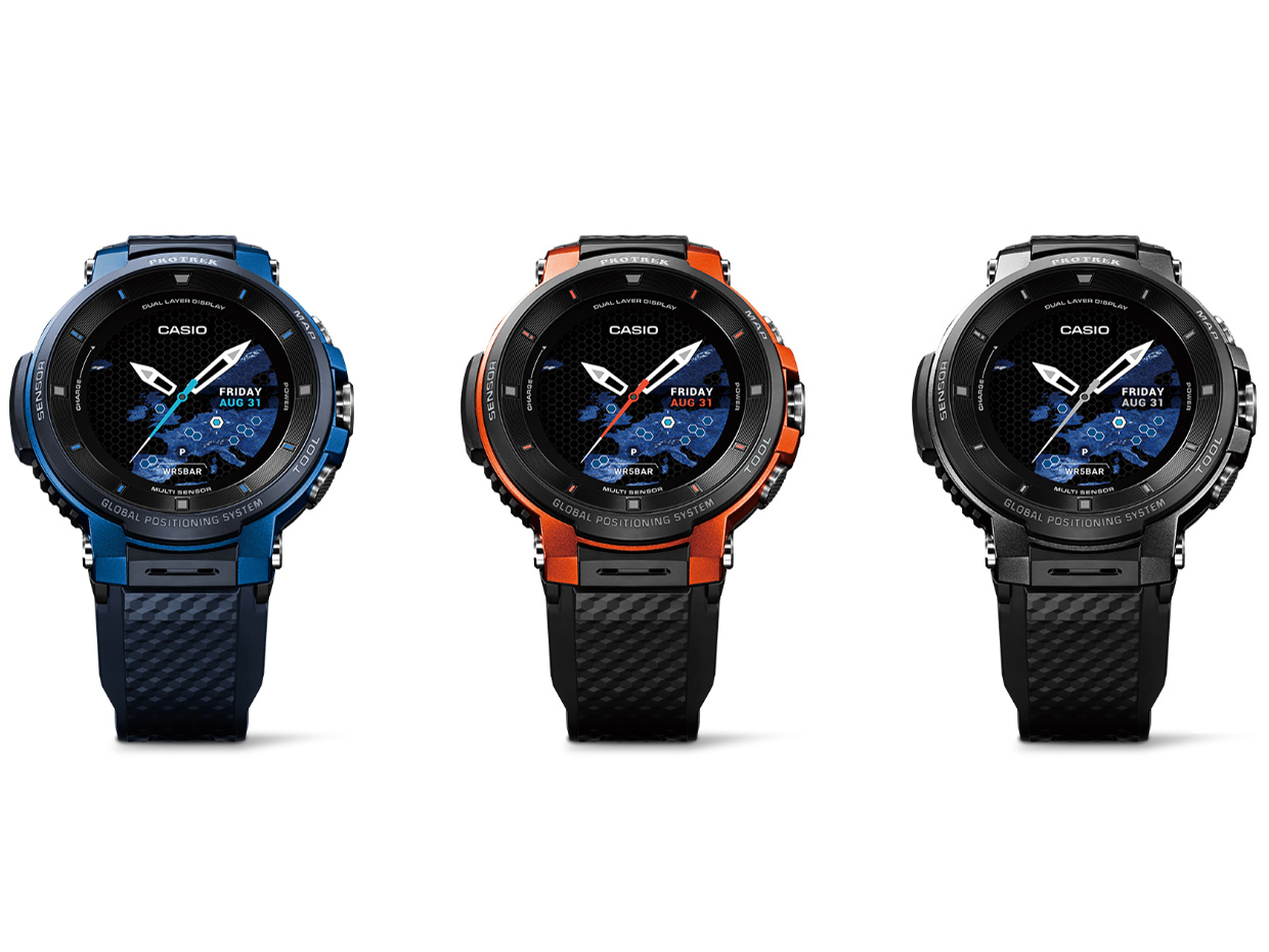 Smart Outdoor Watch PRO TREK Smart WSD-F30-BK [�u���b�N]